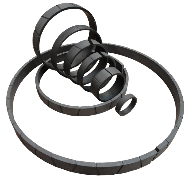 Rider rings reciprocating compressor